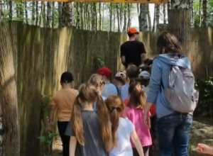 Wycieczka wszystkich grup do Sadów Klemensa w Komorowie