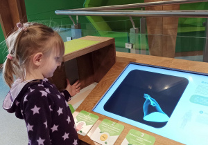 Dziewczynka poznaje urządzenie, które "symuluje" działanie rentgena