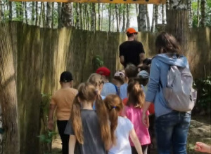 Wycieczka wszystkich grup do Sadów Klemensa w Komorowie